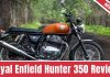Royal Enfield Hunter 350 Review 2022