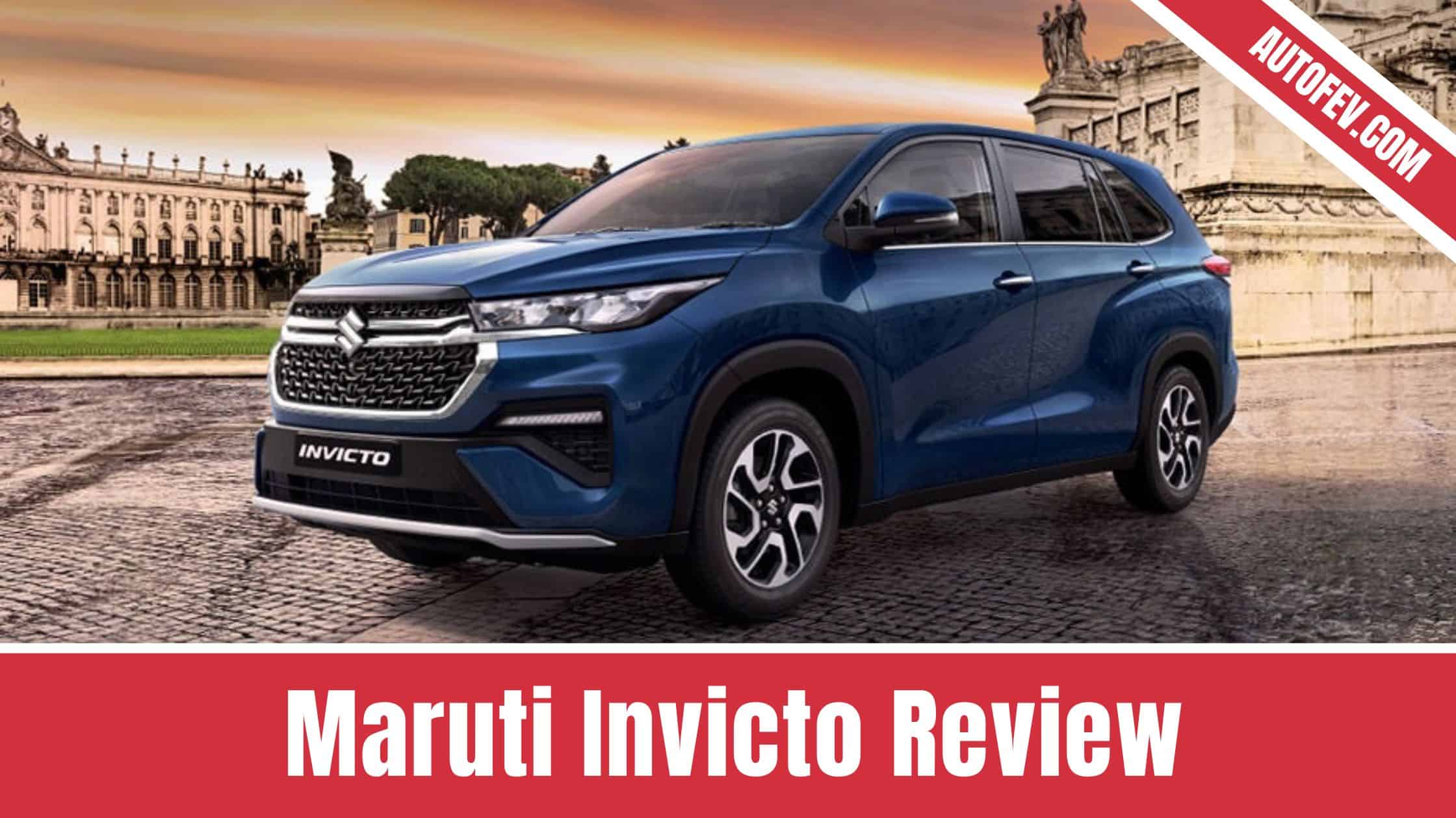 Maruti Invicto Review